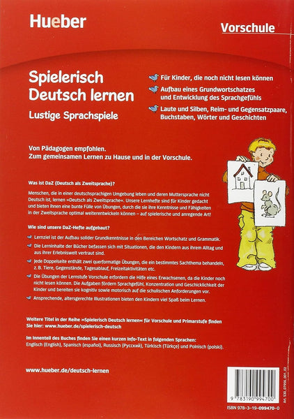 Spielerisch Deutsch lernen - Lustige Sprachspiele