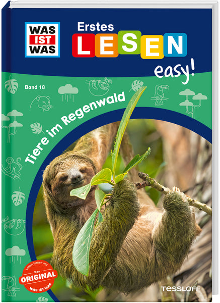 Erstes Lesen easy! BAND 18 - Tiere im Regenwald