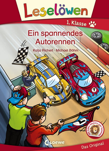 Leselöwen - Ein spannendes Autorennen