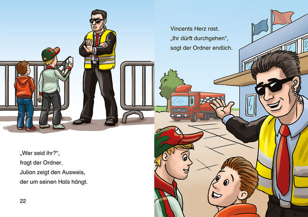 Leselöwen - Ein spannendes Autorennen