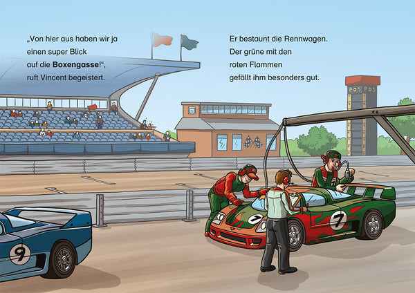 Leselöwen - Ein spannendes Autorennen