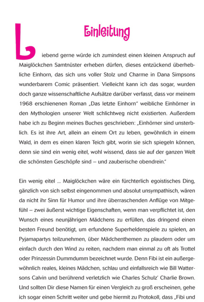 Fibi und ihr Einhorn