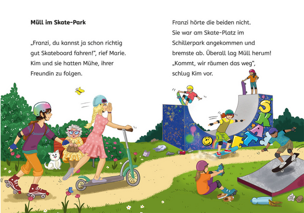 Die drei!!! Ein Fall im Skate-Park