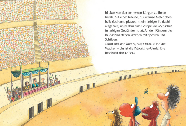 Der kleine Drache Kokosnuss: bei den Römern