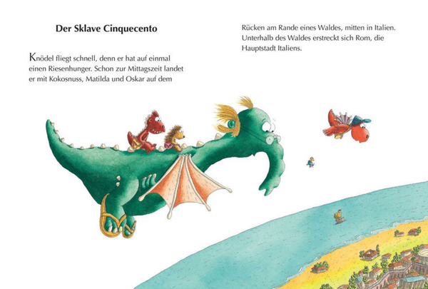 Der kleine Drache Kokosnuss: bei den Römern