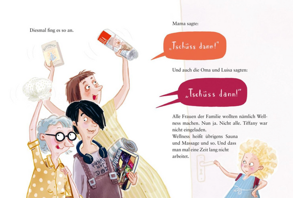 Der Tag, an dem Tiffany das Wasser aus der Wanne Geschaukelt Hat