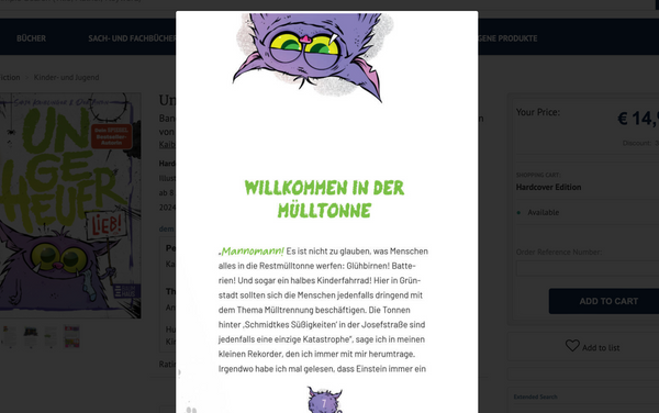 Ungeheuer Lieb! (Band 1)