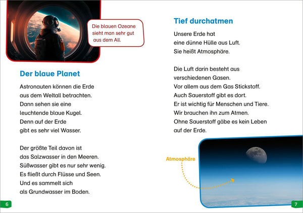 Erstes Lesen easy! BAND 14 - Entdecke unsere Erde