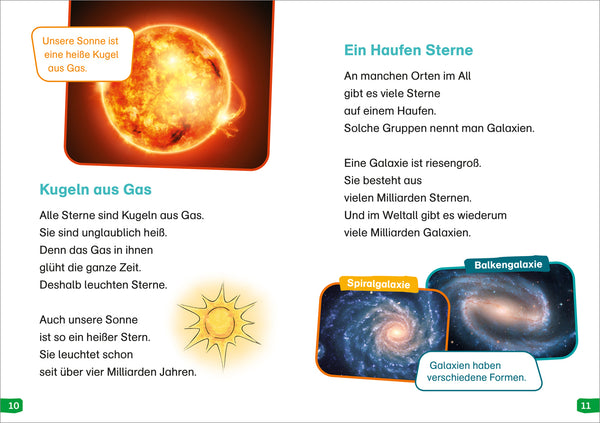 Erstes Lesen easy! BAND 4 - Entdecke den Weltraum