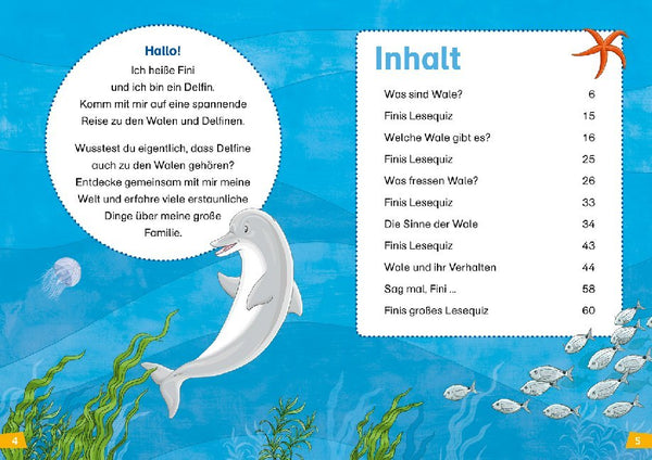 Erstes Lesen BAND 1 - Wale und Delfine