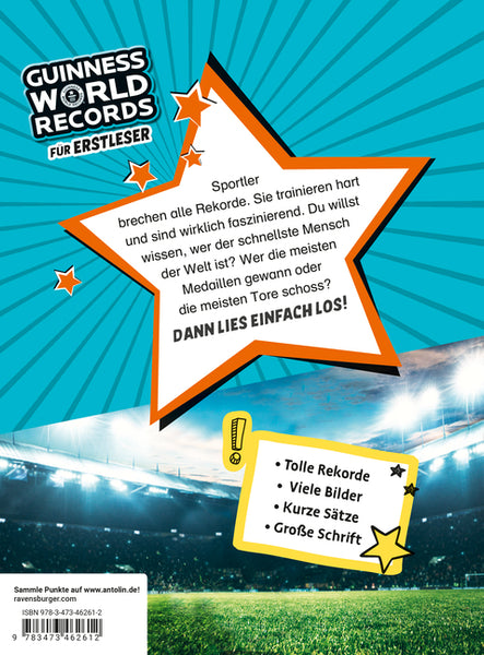 Guinness World Records für Erstleser - Sport