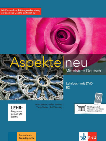 Aspekte neu Mittelstufe Deutsch - Lehrbuch mit DVD B2