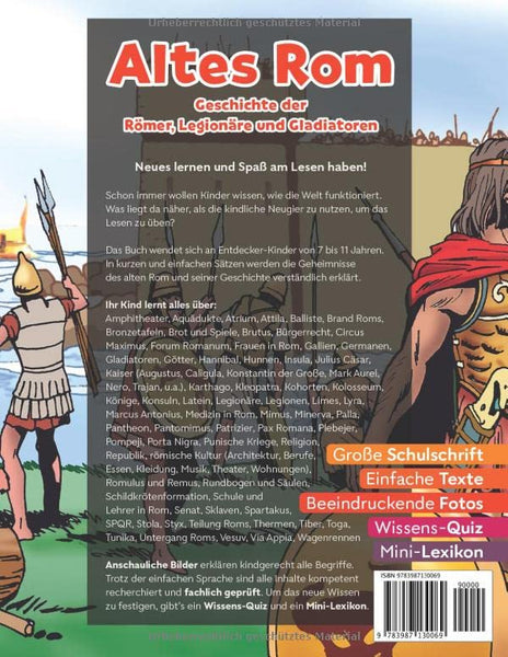 Mein erstes Lesen: Altes Rom - Geschichte der Römer, Legionäre und Gladiatoren