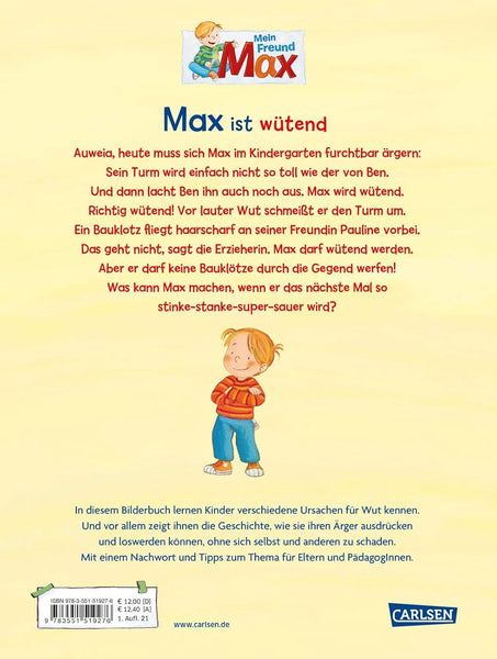 Max ist wütend