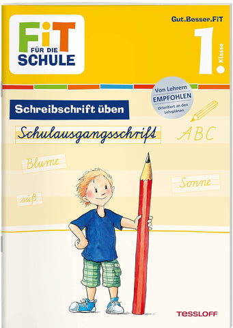 Fit Für die Schule klasse 1: Schreibschrift üben