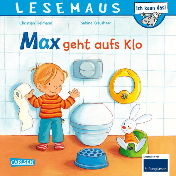 Max geht aufs Klo