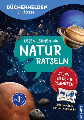 Lesen Lernen mit Natur Rätseln - Sternbilder & Planeten