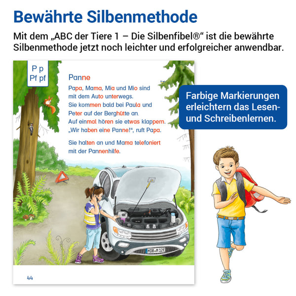 ABC der Tiere - Die Silbenfibel 1