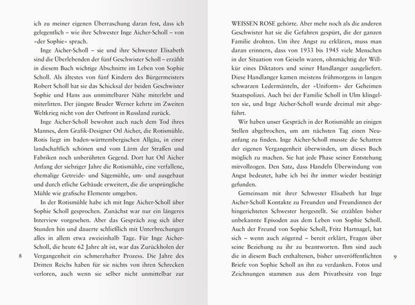 Das kurze Leben der Sophie Scholl