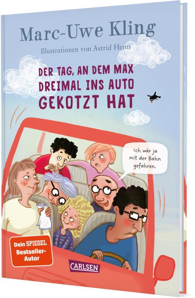 Der Tag, an dem Max dreimal ins Auto gekotzt hat