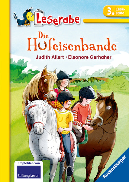 Leserabe 3 - Die Hufeisenbande (hardcover)