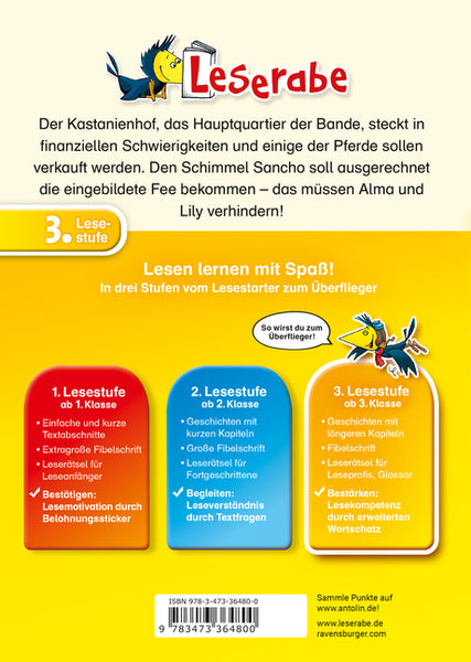 Leserabe 3 - Die Hufeisenbande (hardcover)