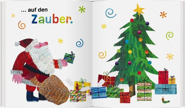 Die kleine Raupe Nimmersatt- Frohe Weihnachten