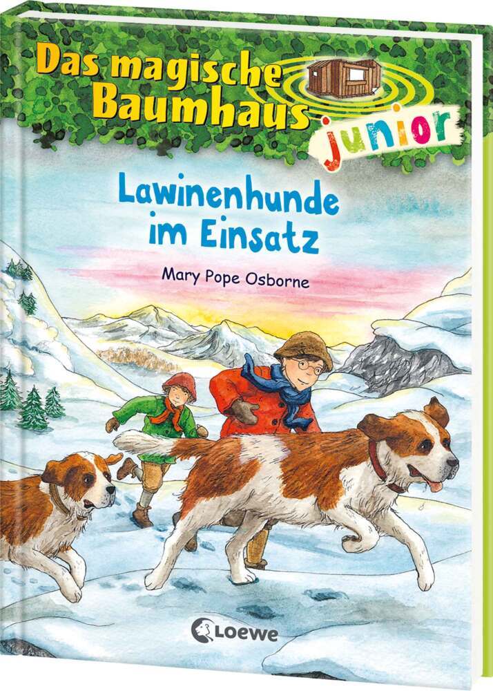 Das magische Baumhaus Junior 40 – Lawinenhunde im Einsatz