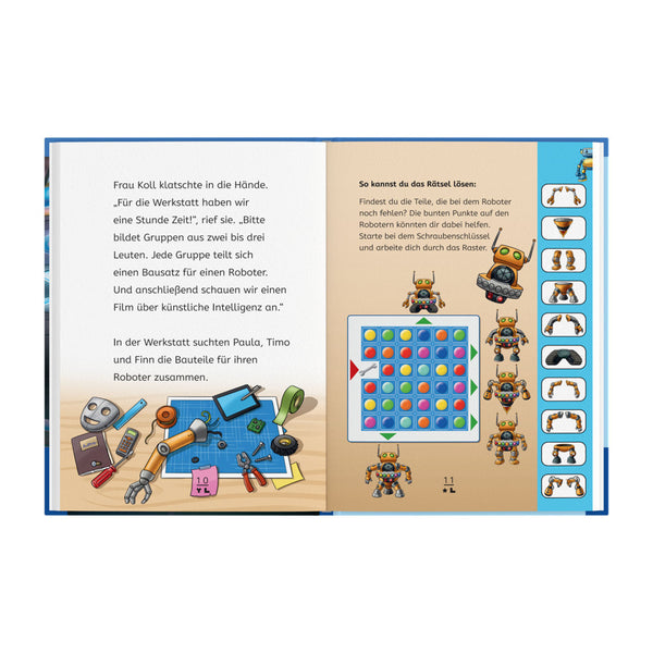 EXIT Das Buch Kids - Roboter-Alarm!