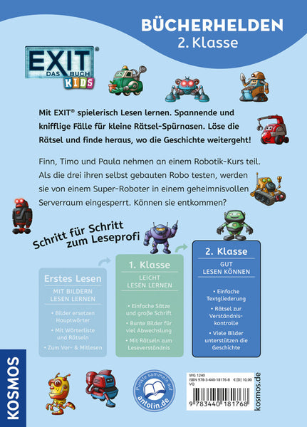 EXIT Das Buch Kids - Roboter-Alarm!