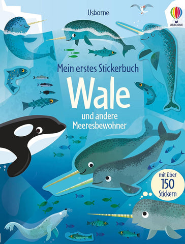 Mein erstes Stickerbuch – Wale und andere Meeresbewohner ￼