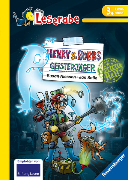 Leserabe 3 - Henry & Hobbs Geisterjäger (hardcover)