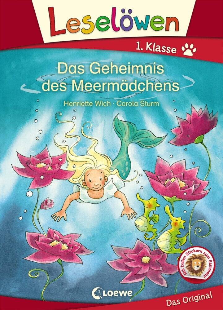 Leselöwen Lesetraining 1. Klasse - Das Geheimnis des Meermädchens (hardcover)