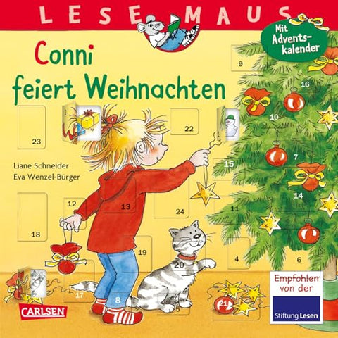 Conni feiert Weihnachten (Advent calendar on Cover)