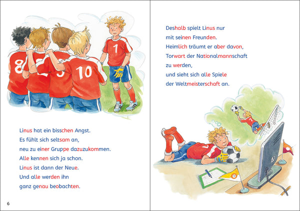 Leselöwen - Fußballgeschichten - Lesetraining 2. Klasse (softcover)