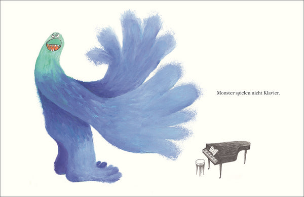 Monster trinken keine Erdbeermilch