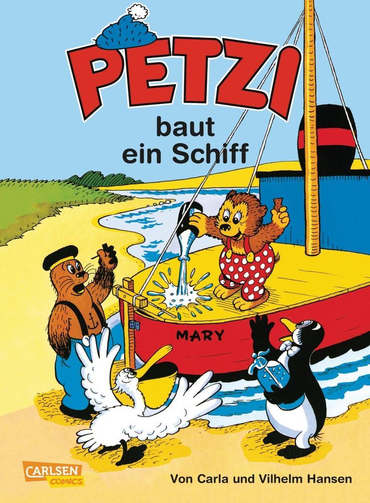 Petzi baut ein Schiff