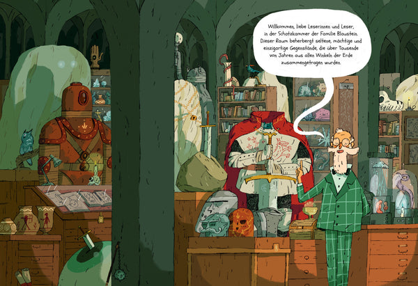 Professor Blausteins höchst ungewöhnliche Vorfahren 1 - Arthur und der Donnergott