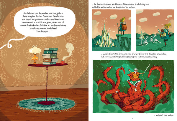 Professor Blausteins höchst ungewöhnliche Vorfahren 1 - Arthur und der Donnergott