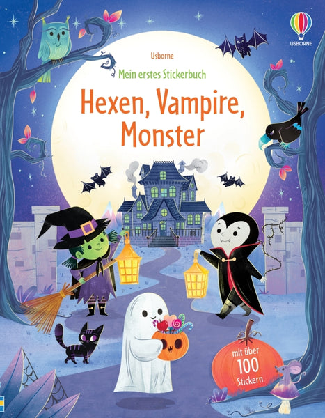 Hexen, Vampire, Monster - Stickerbuch