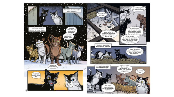 Warrior Cats Graphic Novel - Rabenpfotes Weg