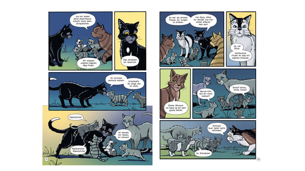 Warrior Cats Graphic Novel - Rabenpfotes Weg
