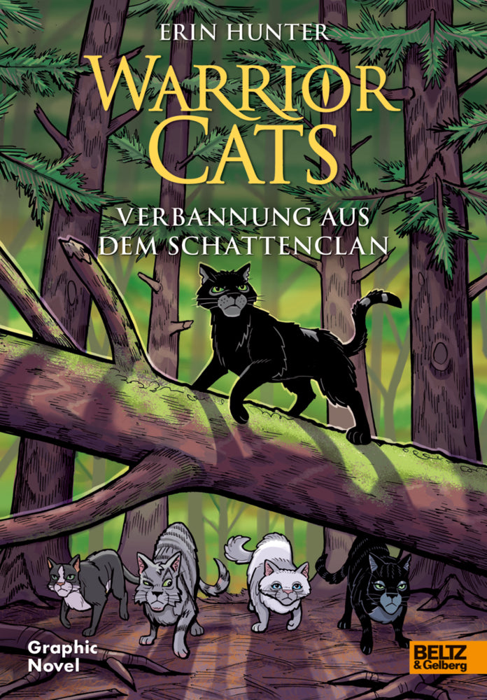 Warrior Cats Graphic Novel - Verbannung aus dem Schattenclan