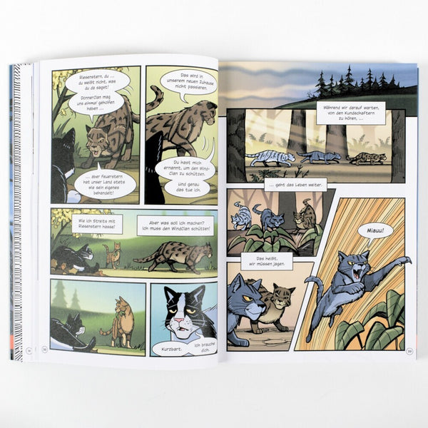 Warrior Cats Graphic Novel - Wind der Wandels