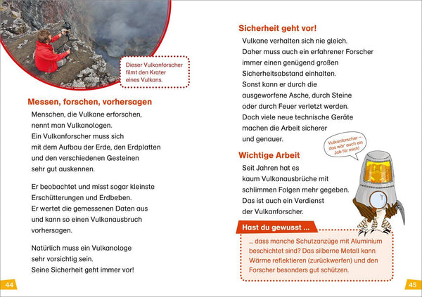 Erstes Lesen BAND 3 - Vulkane