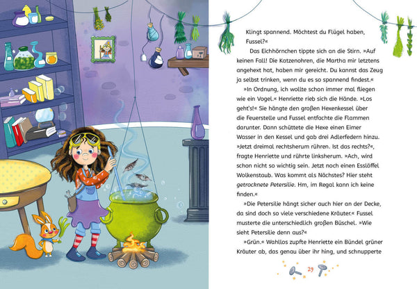 Henriette Huckepack - Puddingzauber im Hexengarten