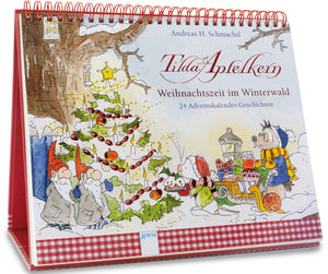 Advent Calendar Tilda Apfelkern Weihnachtszeit im Winterwald