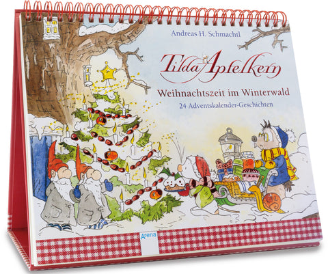 Advent Calendar Tilda Apfelkern Weihnachtszeit im Winterwald