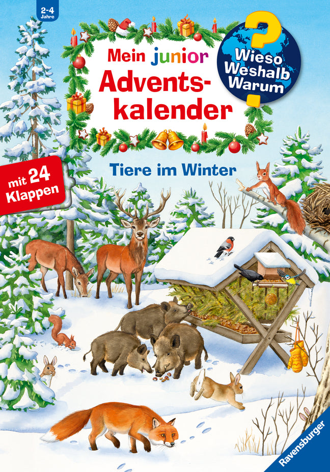 Animals in the Winter Advent Calendar - Mein Junior Adventskalender Tiere im Winter